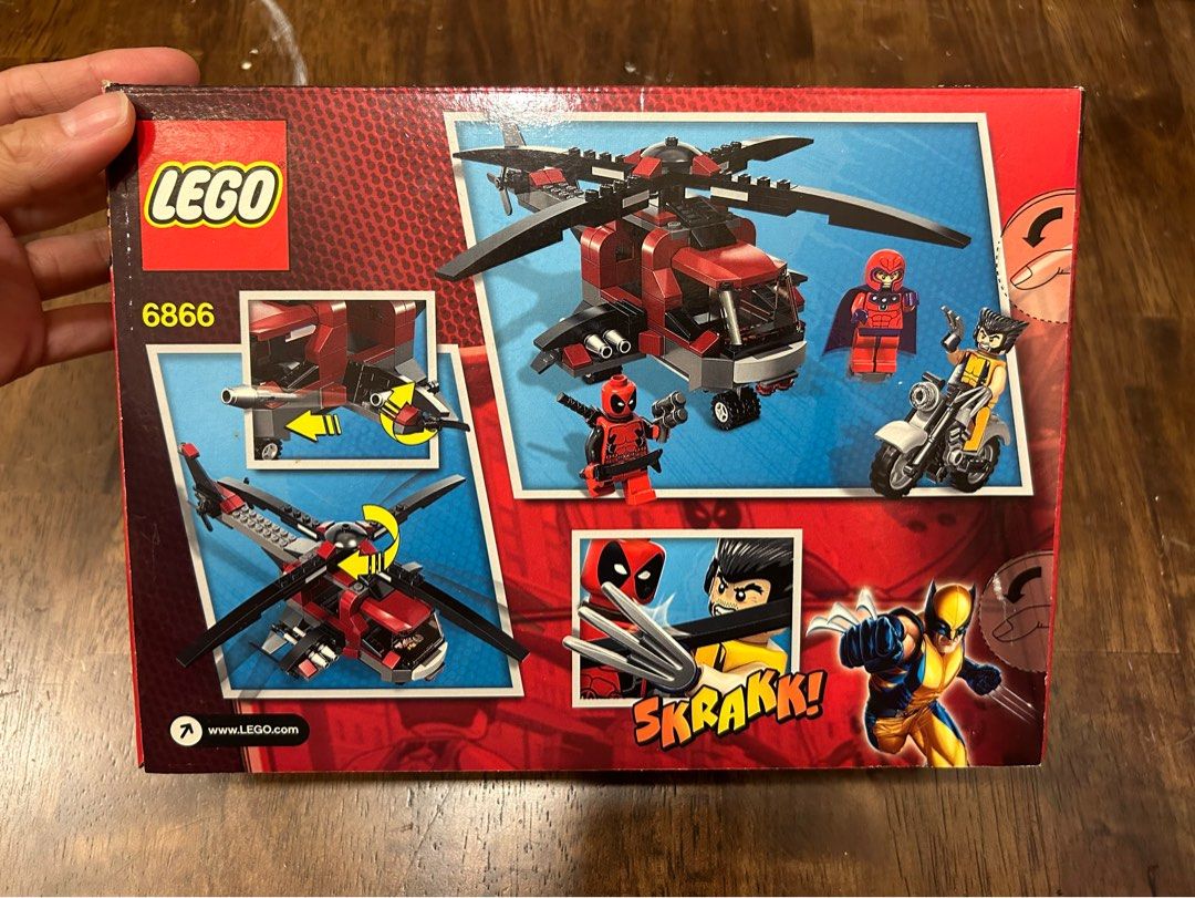 BNIB lego 6866 wolverine's chopper showdown, Hobbies Toys, Toys - Main Image