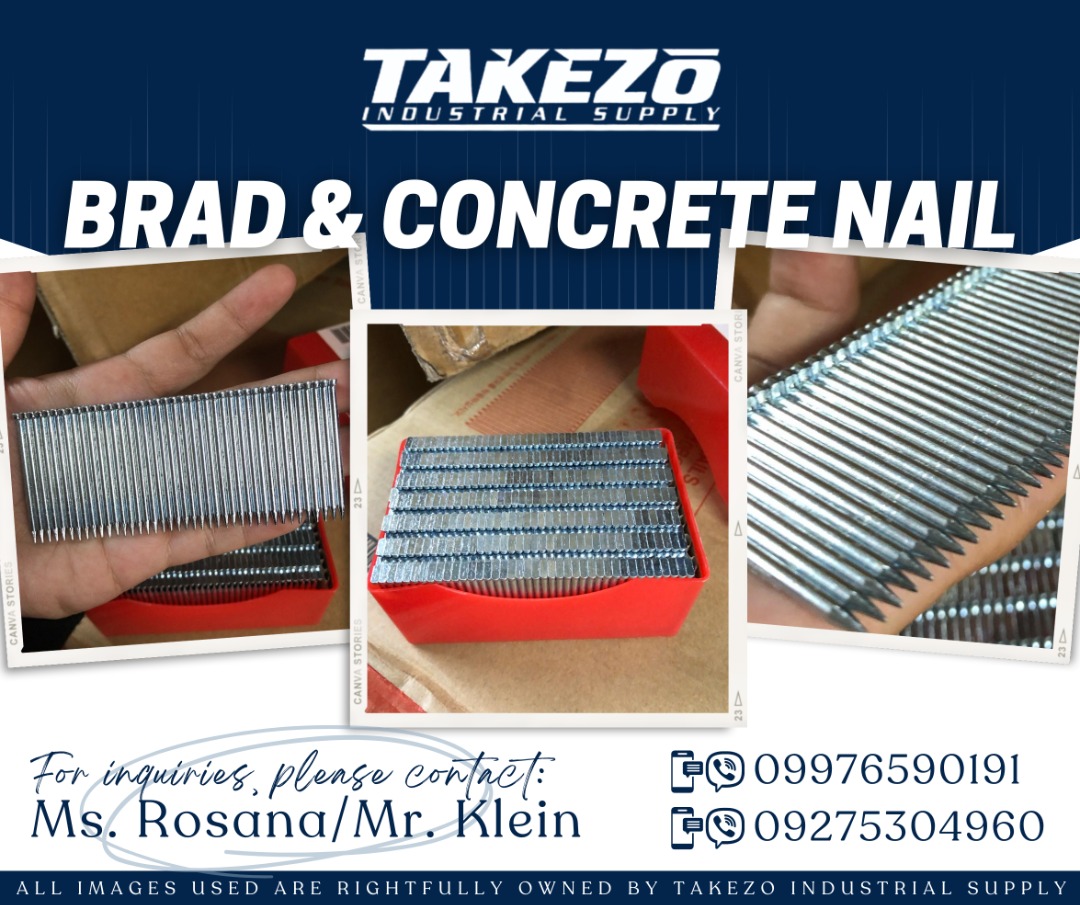 Brad & Concrete Nail, Commercial & Industrial, Construction & Building
