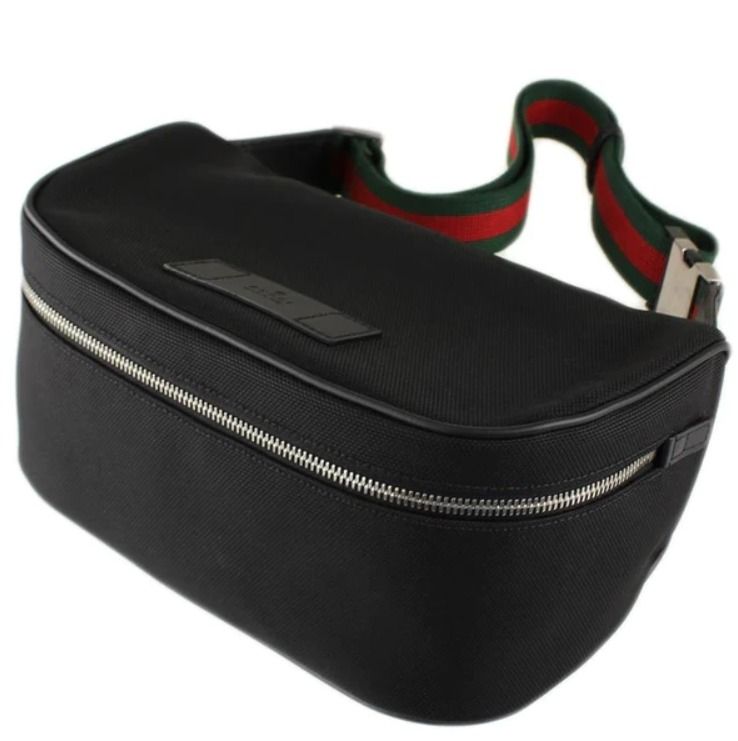 All black gucci fanny pack hotsell