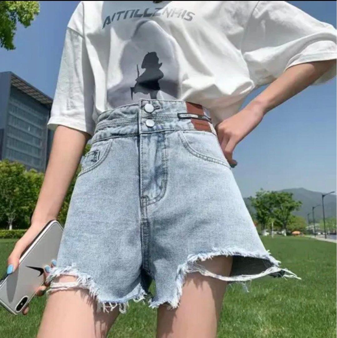 Brand New Short Jeans, Women'S Fashion, Bottoms, Shorts On Carousell