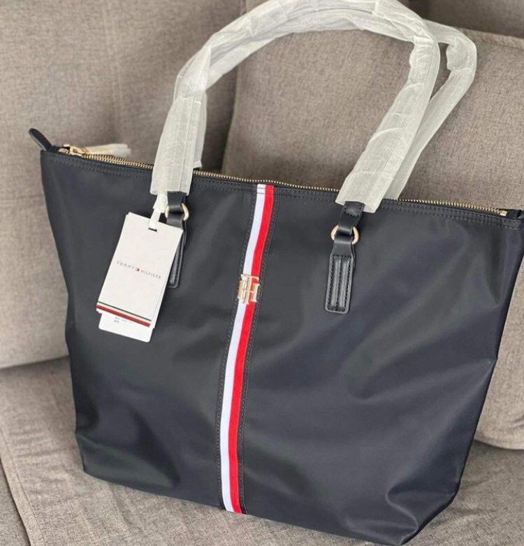 Tommy hilfiger nylon online tote bag