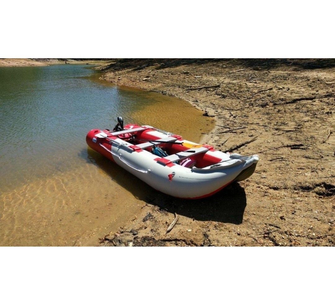 Bris 14.1ft Rescue Inflatable Boat Raft Kayak Dinghy Inflatable Kayak