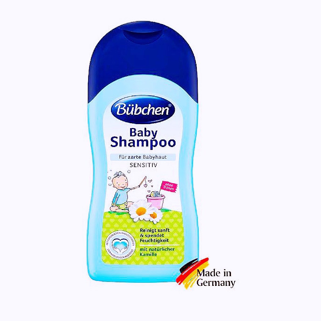 Bubchen Baby Shampoo 200ml (Sensitive Skin Eczema Allergy Allergies