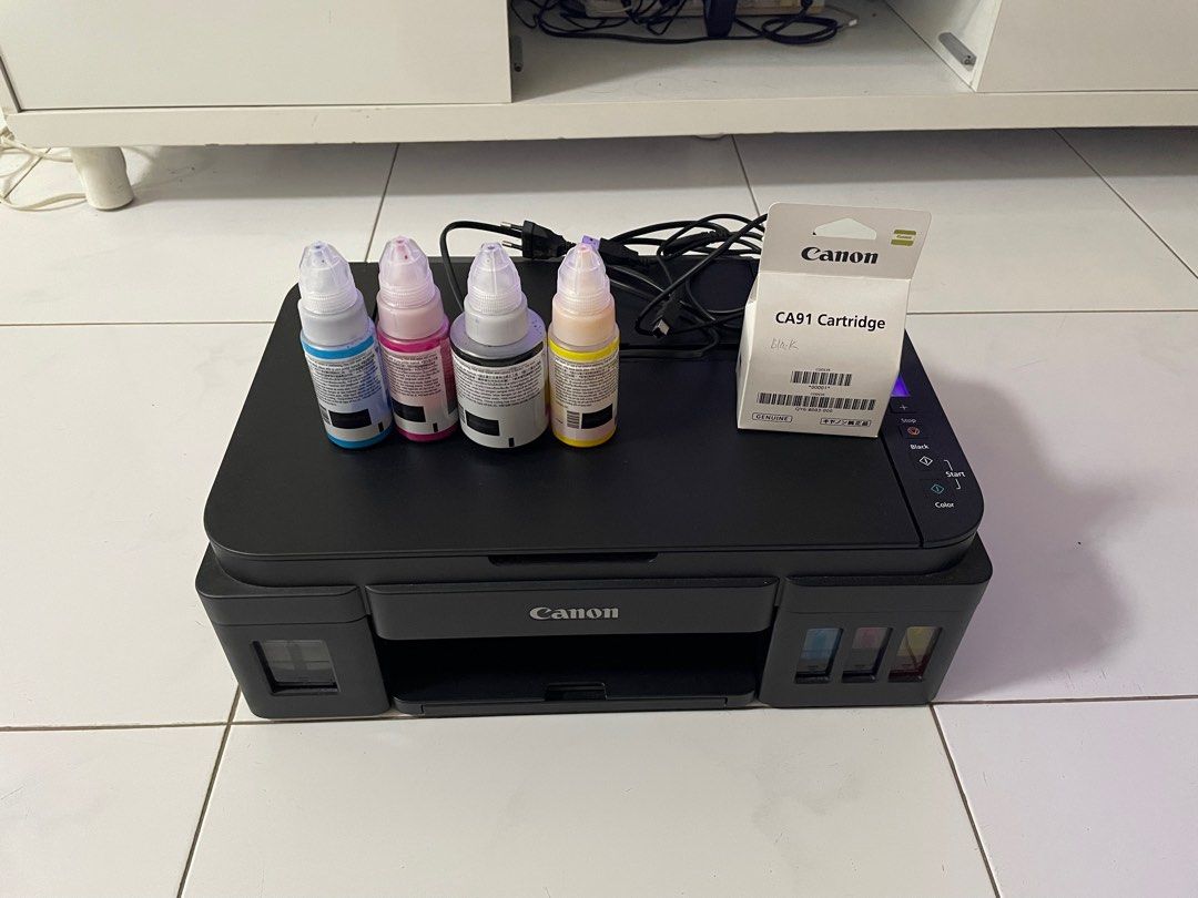 Canon ink tank printer G2010 (+ 1 extra brand new printer head worth ...