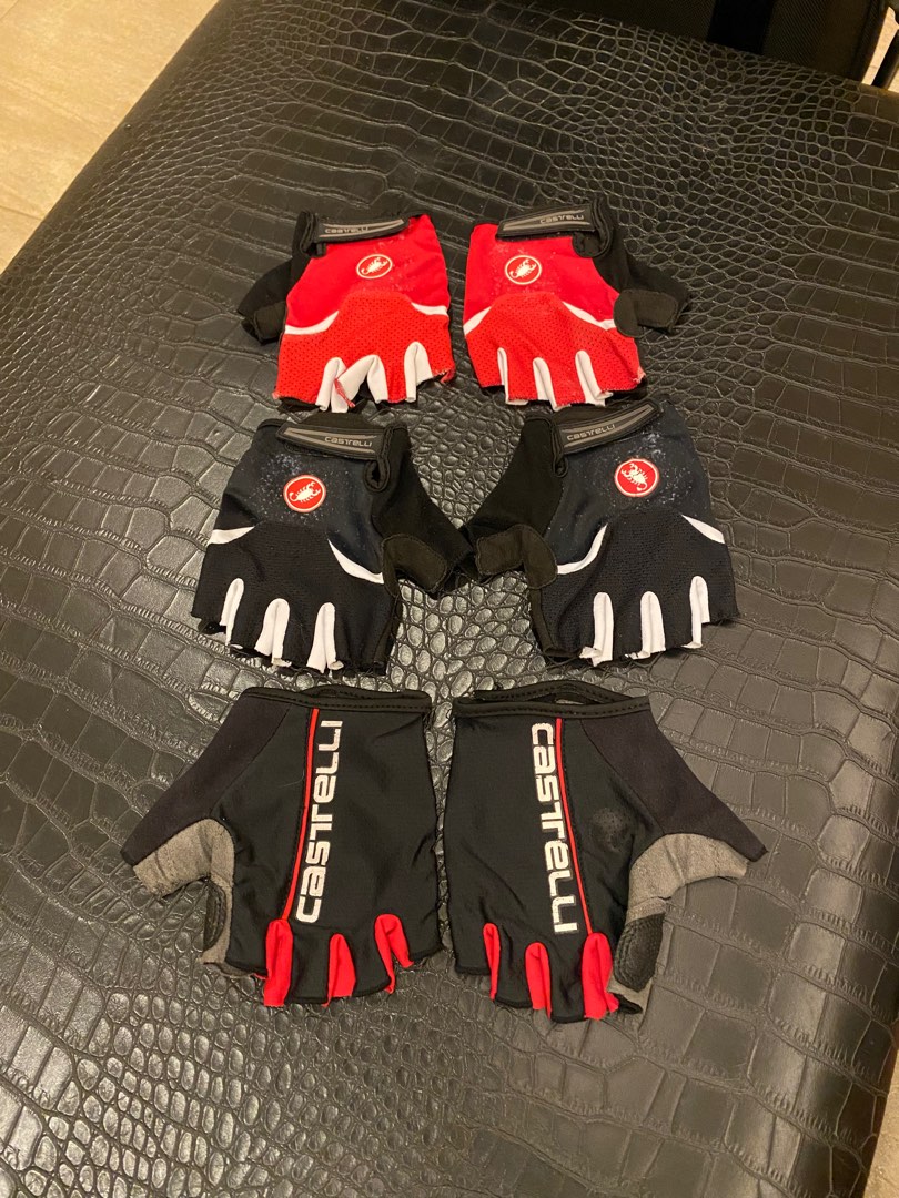 Castelli Gloves, Sports Equipment, Bicycles & Parts, Parts & Accessories on Carousell