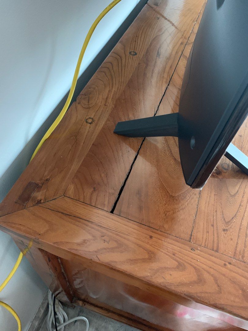 Chinese elm wood tv console, Furniture & Home Living, Furniture, TV