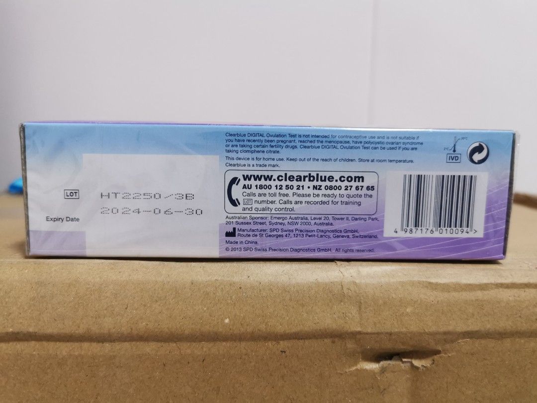 Clearblue Ovulation Test Kit, Babies & Kids, Maternity Care on Carousell