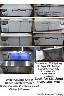 Commercial Chillers Freezers for Sale