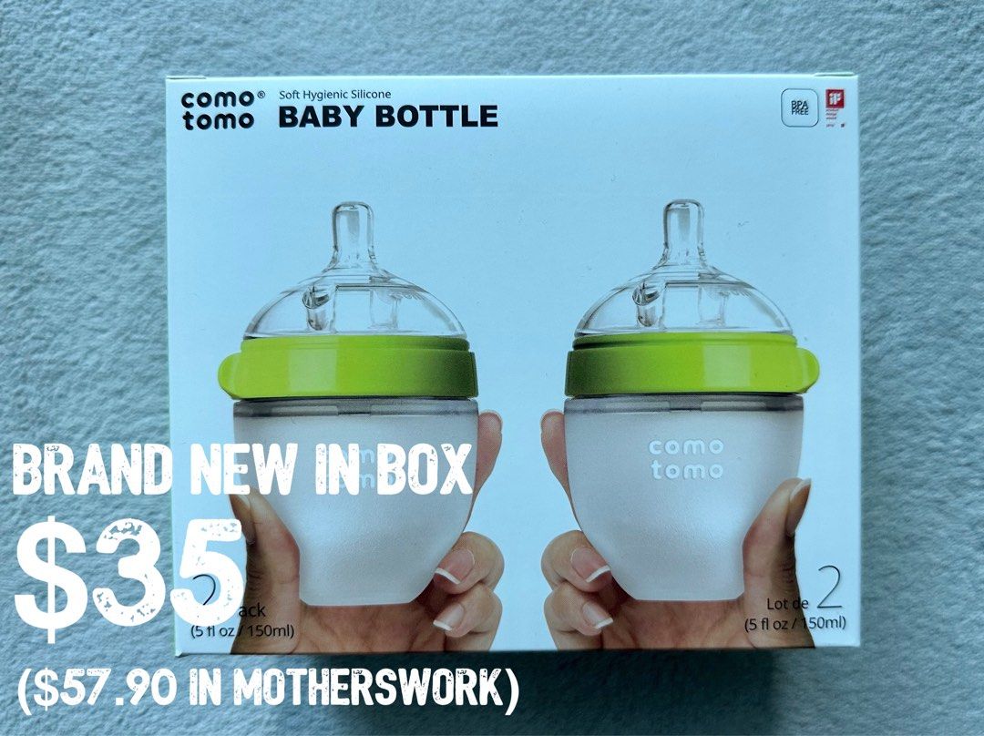 Comotomo bottles, Babies & Kids, Nursing & Feeding, Breastfeeding ...
