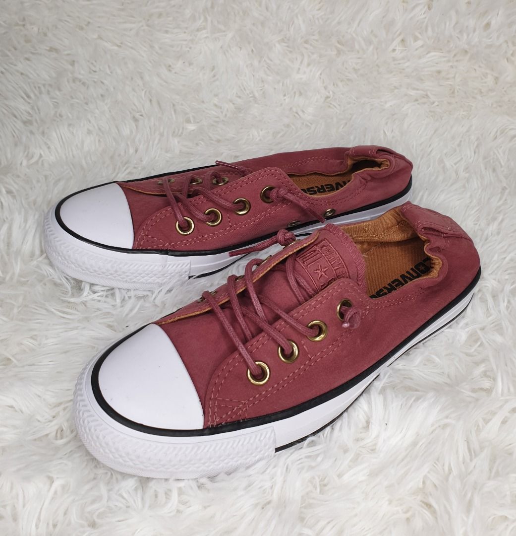 Burgundy shoreline converse cheap