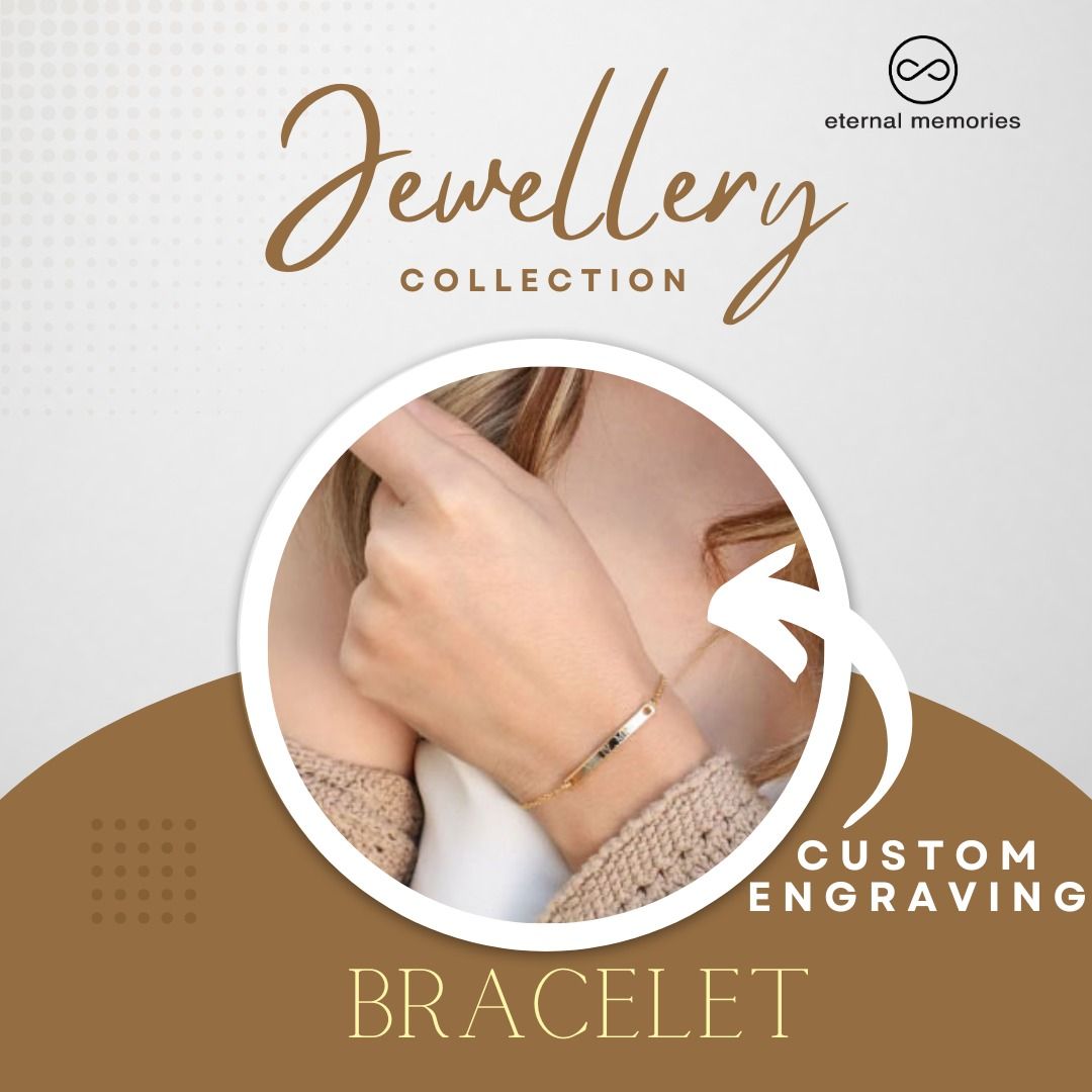 Engraved bracelets discount for girlfriend