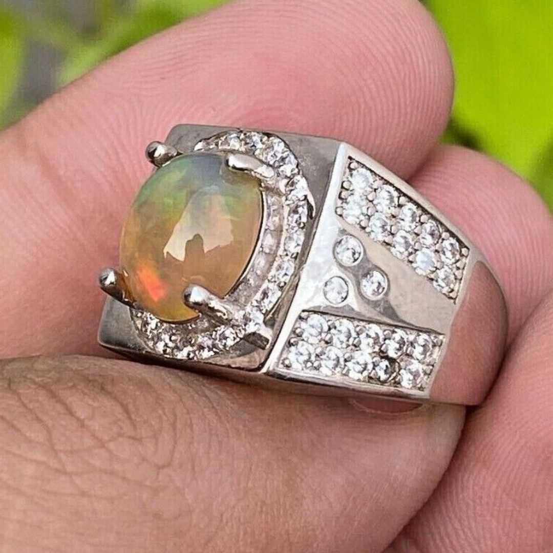Men discount opal rings