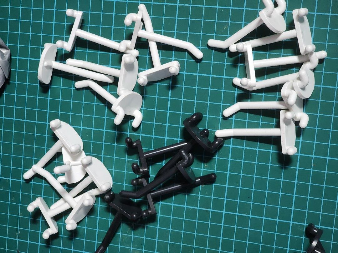 26 x Daiso Pegboard Hooks, Furniture & Home Living, Home Improvement