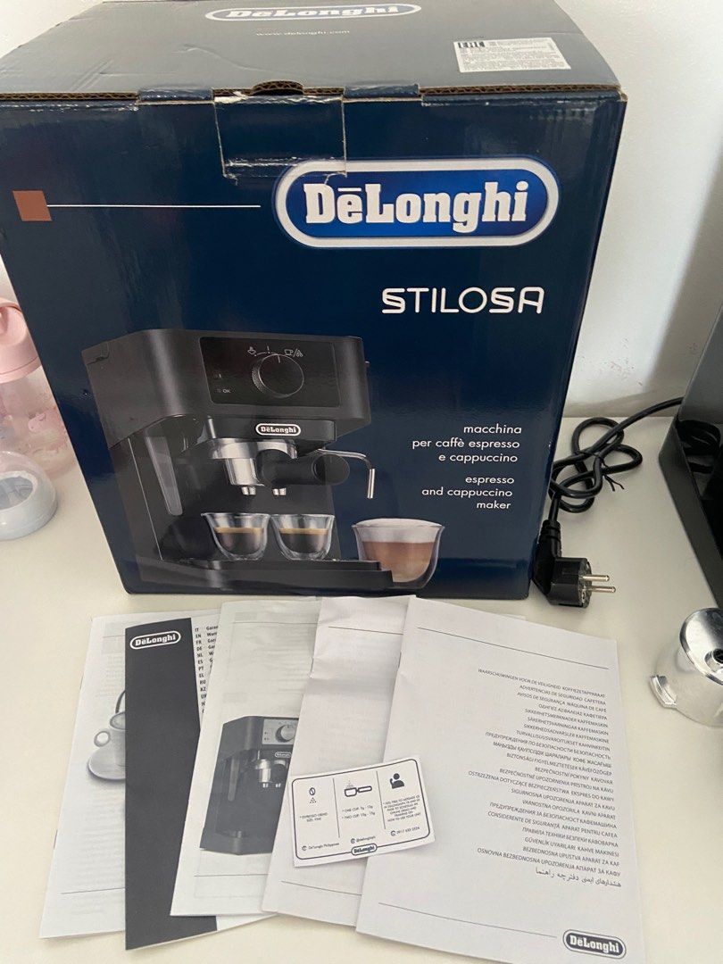 Delonghi Stilosa Espresso and Cappuccino Maker, TV & Home Appliances