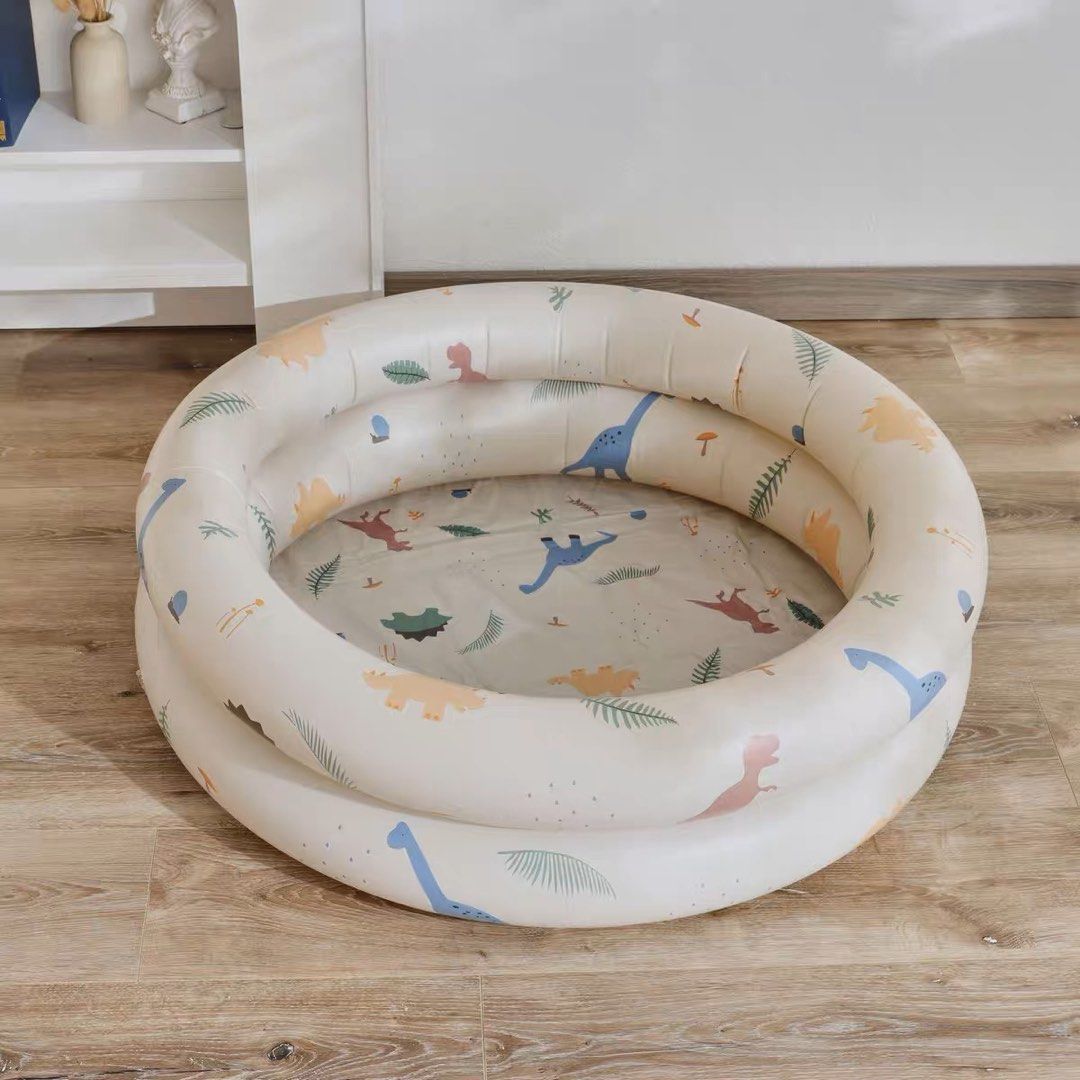 Dino Ball Pit/Inflatable Pool with 400 balls), Babies & Kids