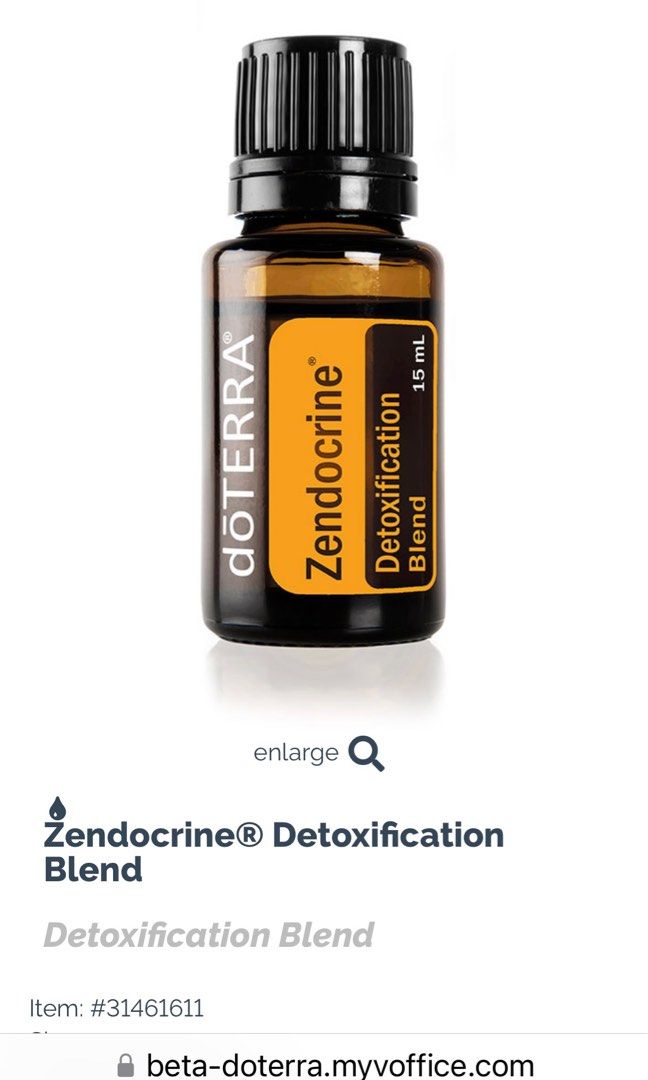 DoTERRA Zendocrine Essential Oil Blend 15ml, Furniture & Home Living