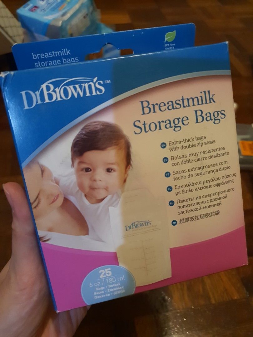 Dr Brown's milk storage bags, Babies & Kids, Nursing & Feeding,  Breastfeeding & Bottle Feeding on Carousell