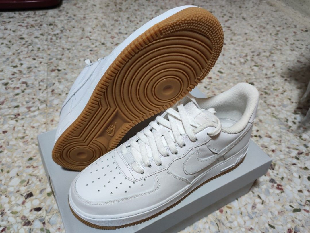 White gum bottom air force ones outlet