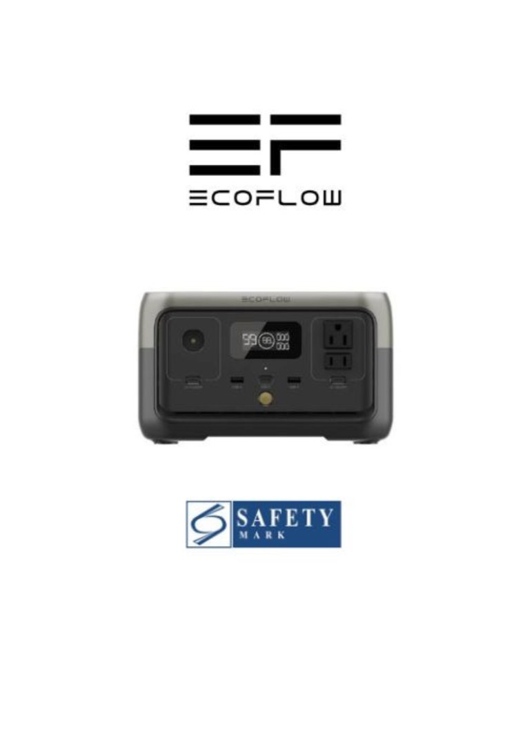 EcoFlow River 2 Portable Power Station (FREE RIVER 2 Bag) 3 Year