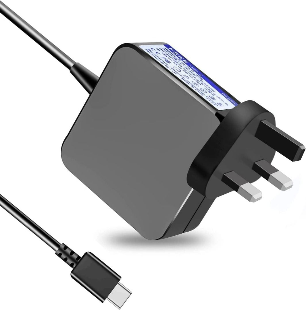 FAKE 45W USBC Laptop Charger, AC Adapter Power Supply for Lenovo,HP