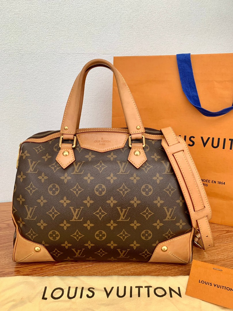 Louis Vuitton Retiro PM, Barang Mewah, Tas & Dompet di Carousell