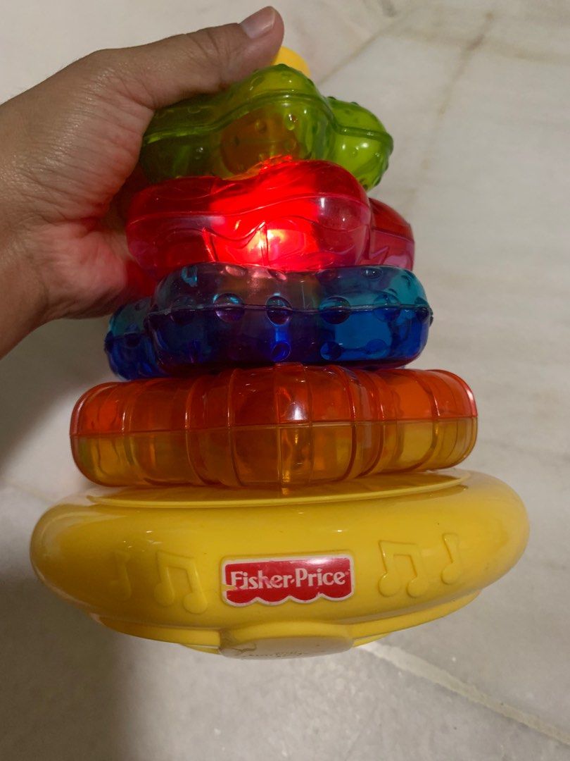 Fisher price store musical stacking toy