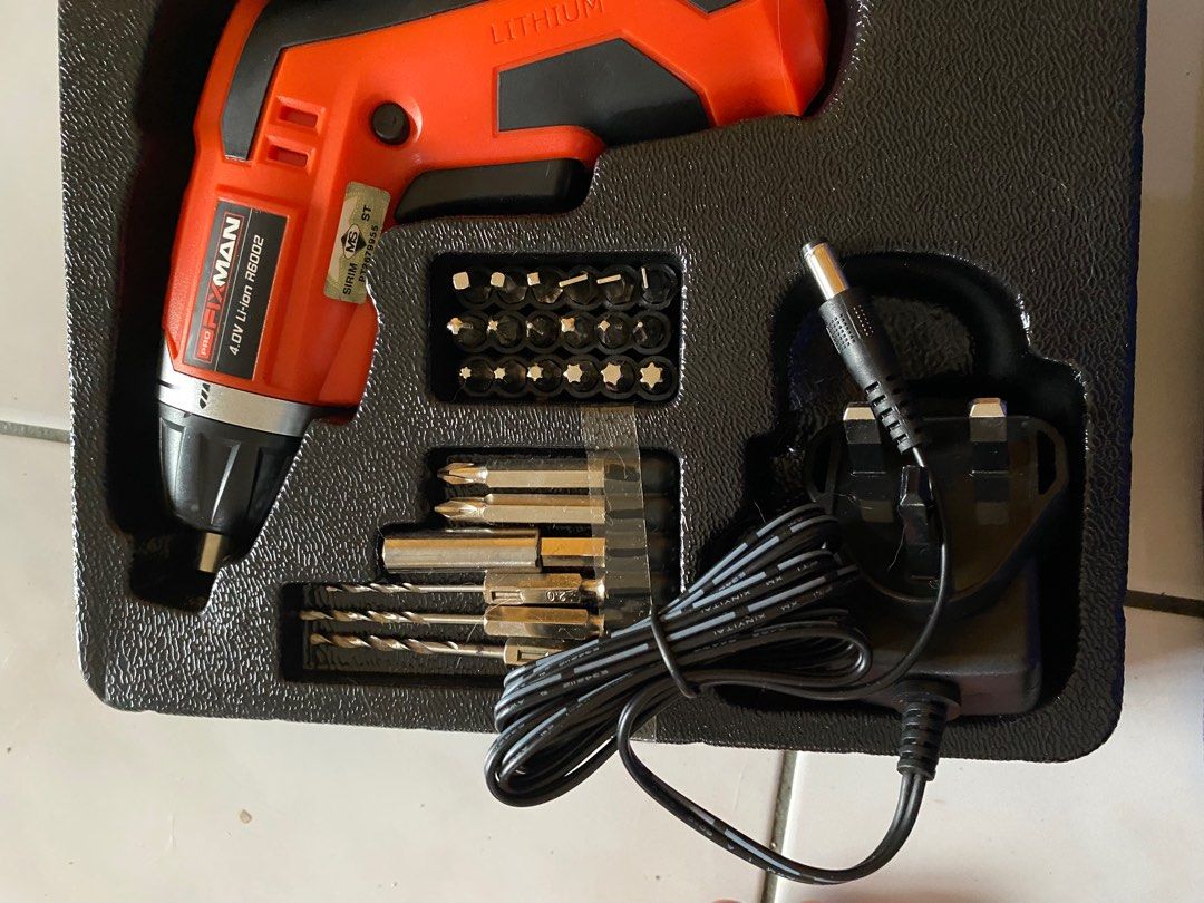 Fixman store cordless screwdriver