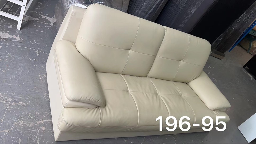 Free delivery leather sofa, Furniture & Home Living, Furniture, Sofas