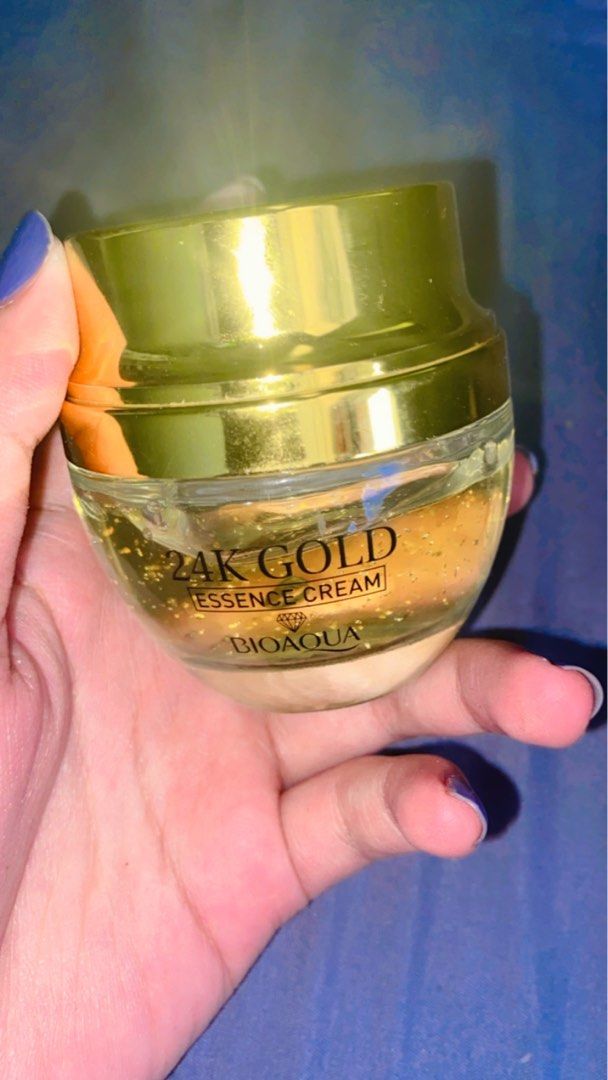 Free ongkir BioAqua 24K Gold Essence cream 50G on Carousell Free ongkir BioAqua 24K Gold Essence cream 50G on Carousell
