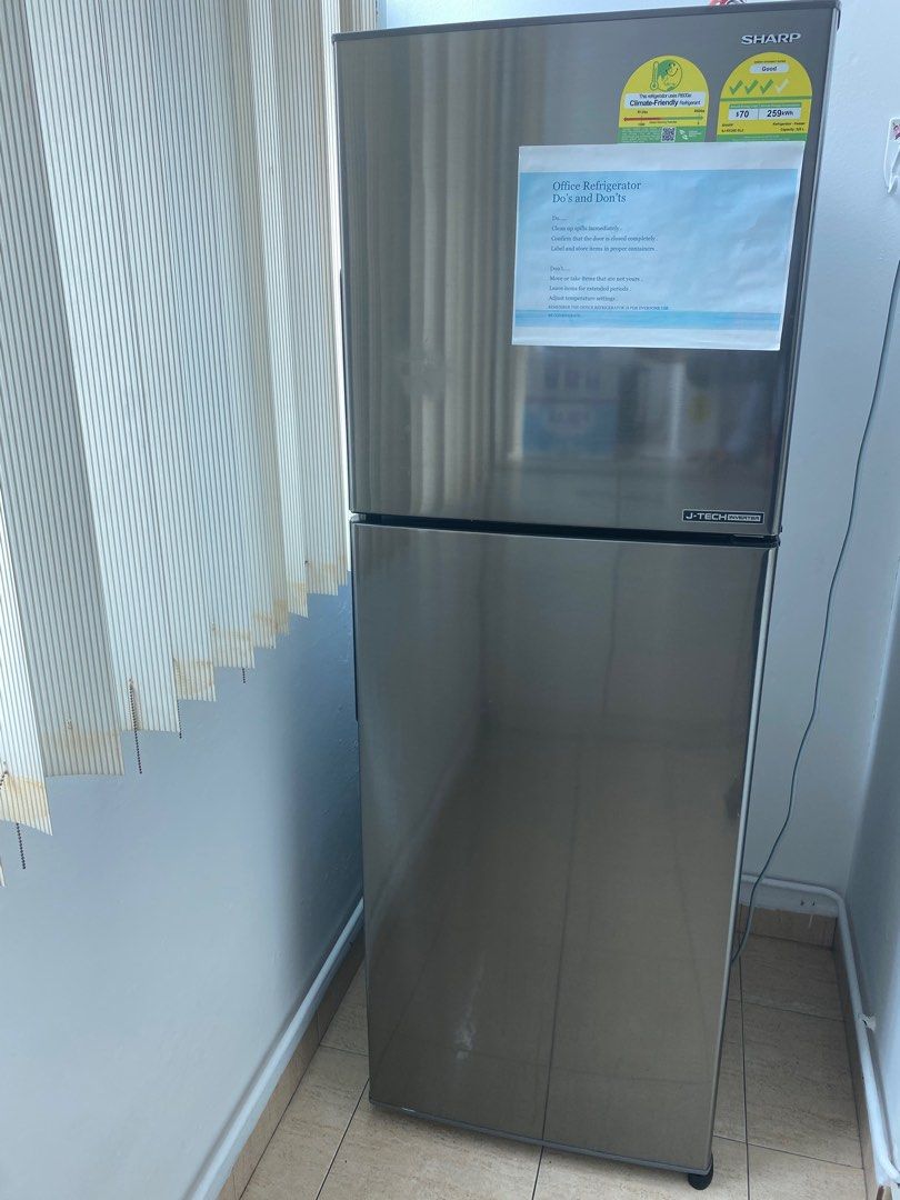 sharp 325 fridge