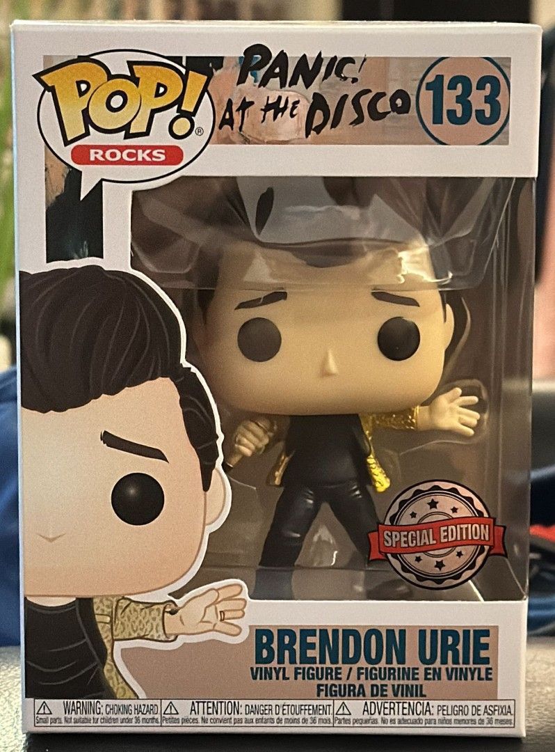 Funko Pop Rocks 133 BRENDON URIE, Hobbies & Toys, Toys & Games on Carousell
