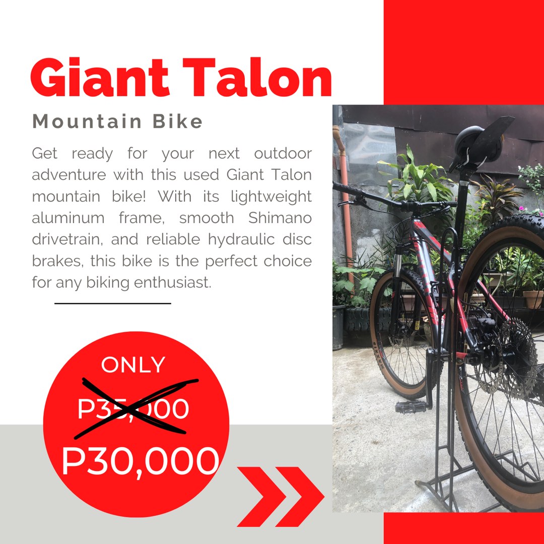 Used best sale giant talon