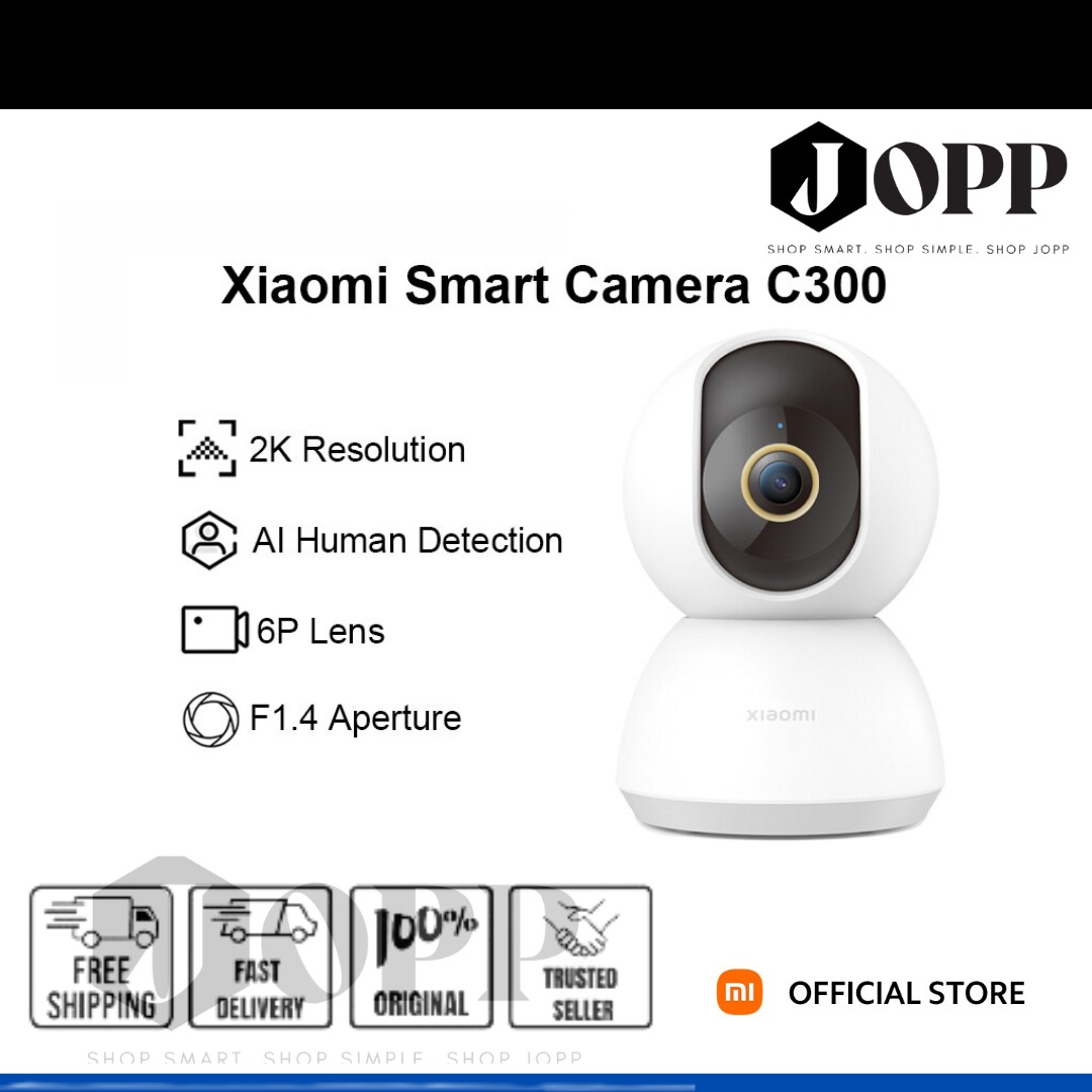 Xiaomi Smart Camera C300 (1 Year Warranty by Xiaomi Malaysia)