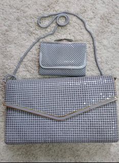 Glomesh evening clutch n wallet purse Women s Fashion Bags