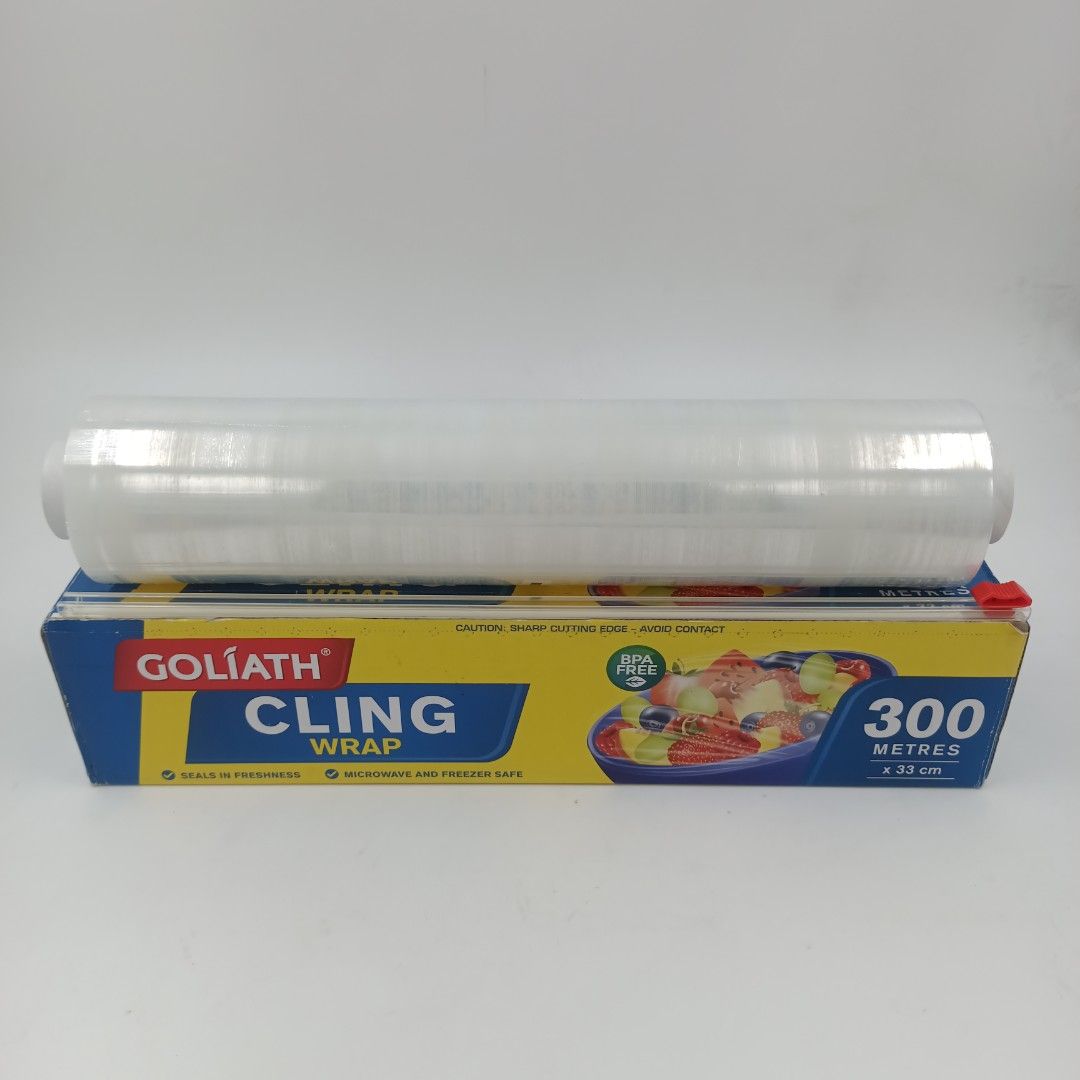 GOLIATH CLING WRAP 300 METRES x 33 cm, Food & Drinks, Packaged