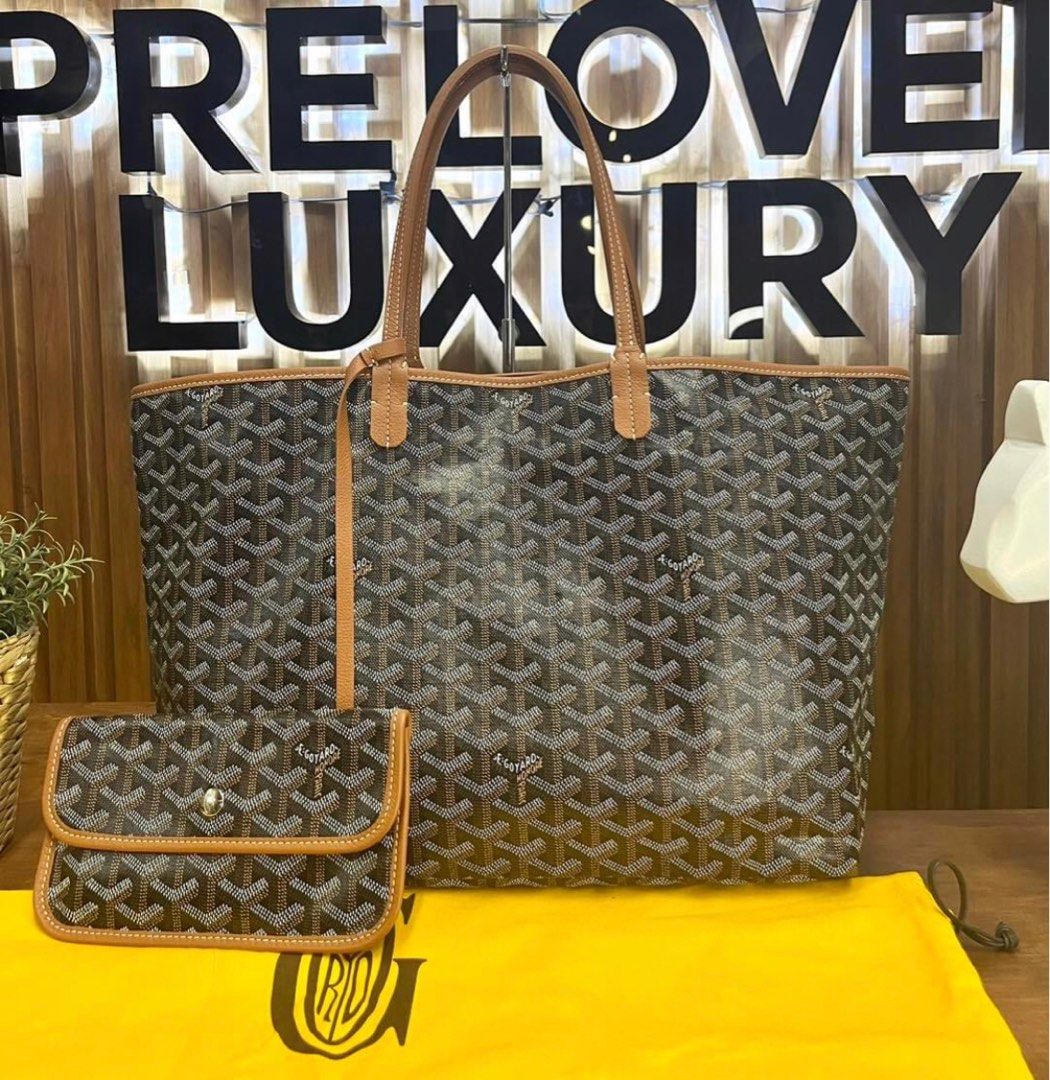 Authentic Goyard PM St Louis Tote, Luxury, Bags & Wallets on Carousell