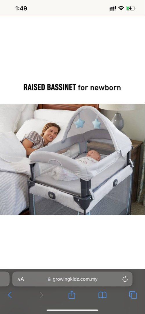 Raised bassinet 2025