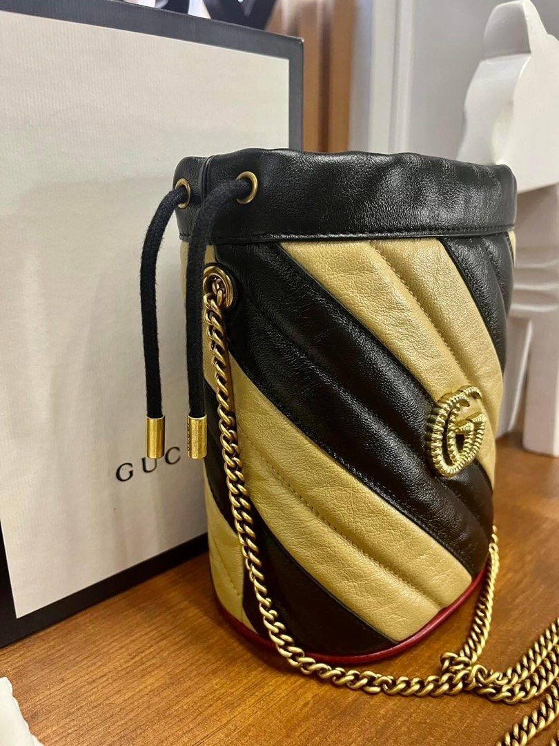 Gucci marmont bucket hotsell