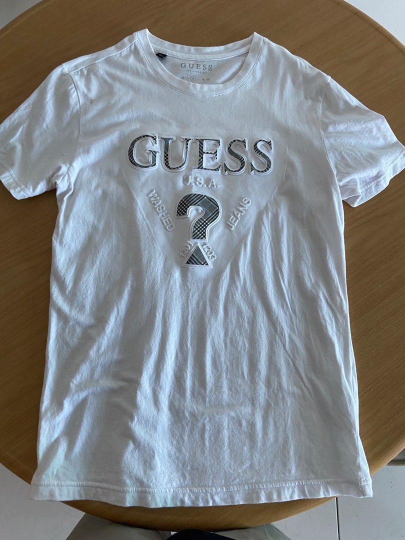 Guess reflective deals shirt