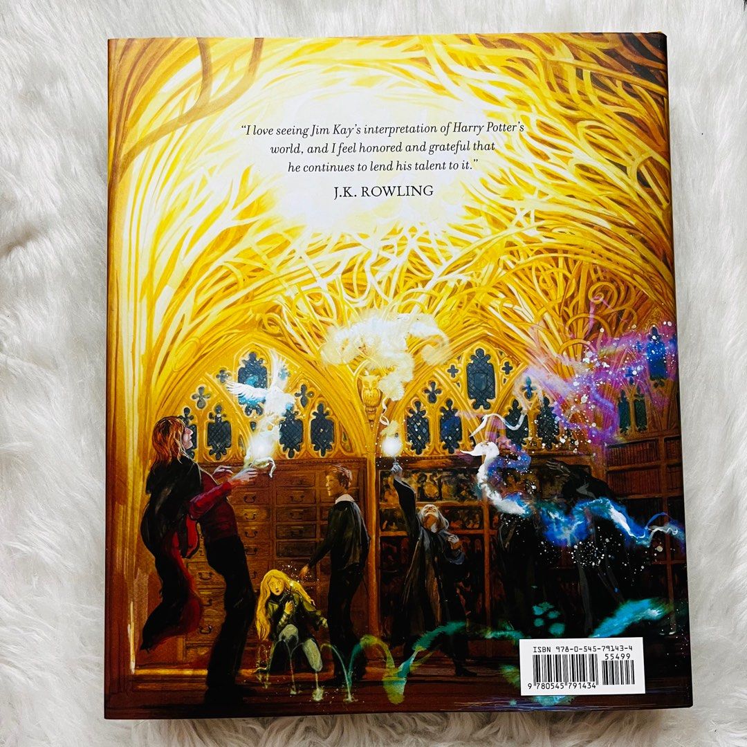Harry Potter And The Order Of The Phoenix Illustrated Edition By Jim ...