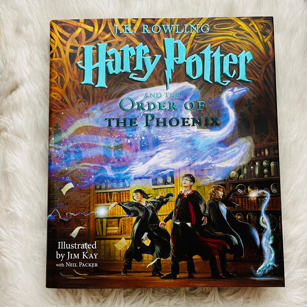 Harry Potter And The Order Of The Phoenix Illustrated Edition By Jim ...