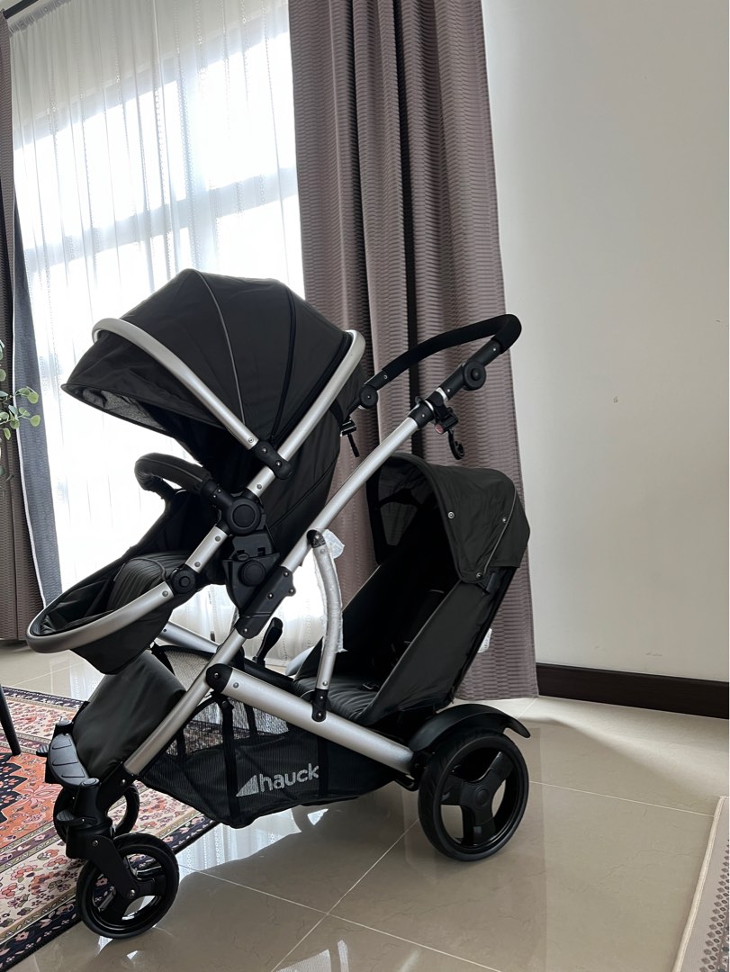 Hauck duett ii double buggy stroller on sale