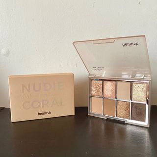 heimish - dasique eyeshadow palette (nudie coral)
