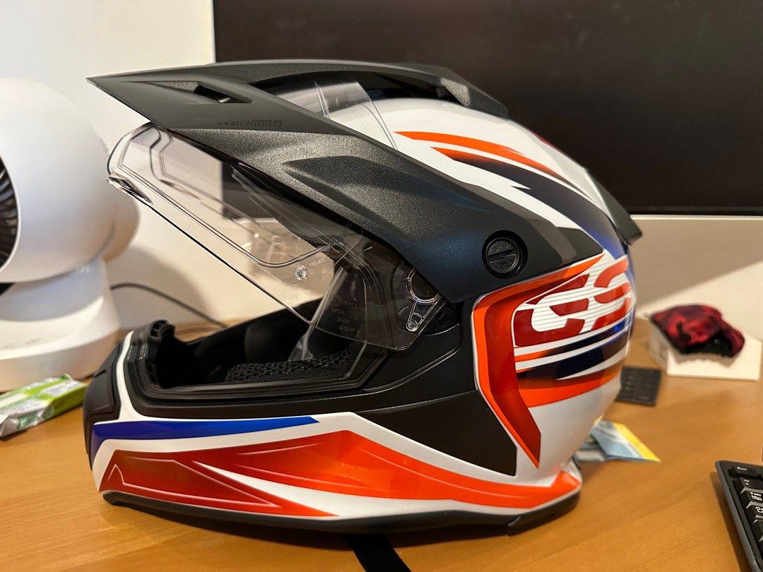 Helmet BMW GS Carbon Full Face with transparent visor Motorcycles