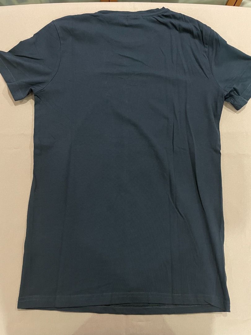 H M Basic Fine Cotton Stretch Shirt Men s Fashion Tops Sets