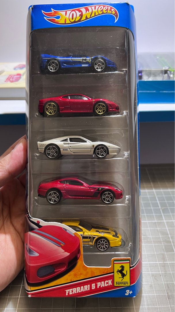Hot Wheels Ferrari 5 pack not Tomica Hobbies Toys Toys Games