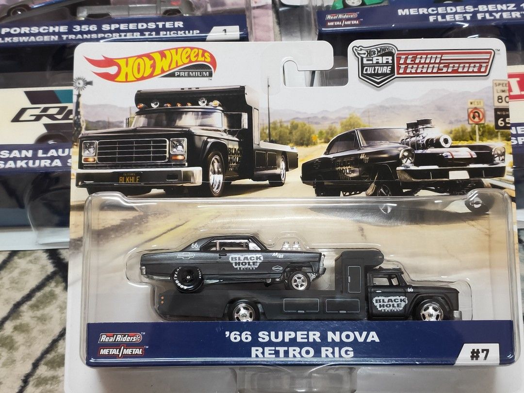 Hotwheels Team Transport 7 66 Super Nova Retro Rig Hobbies