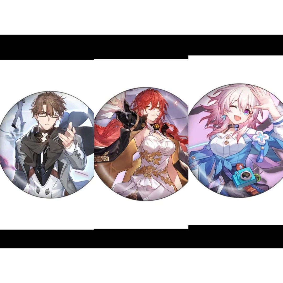 [HSR] Character Can Badges (PreOrder) Honkai Star Rail Kafka Silver