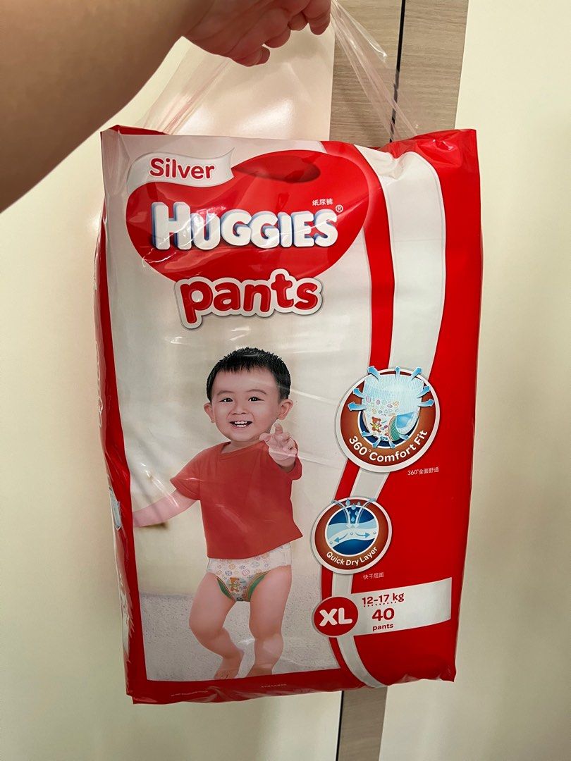 Huggies diapers pants XL, Babies & Kids, Bathing & Changing, Diapers