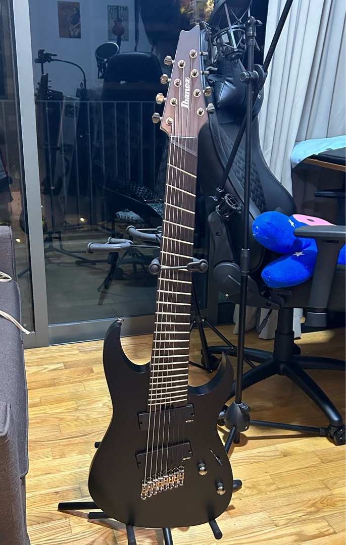 Ibanez RGIM8MH Iron Label Fanned Fret 8 String